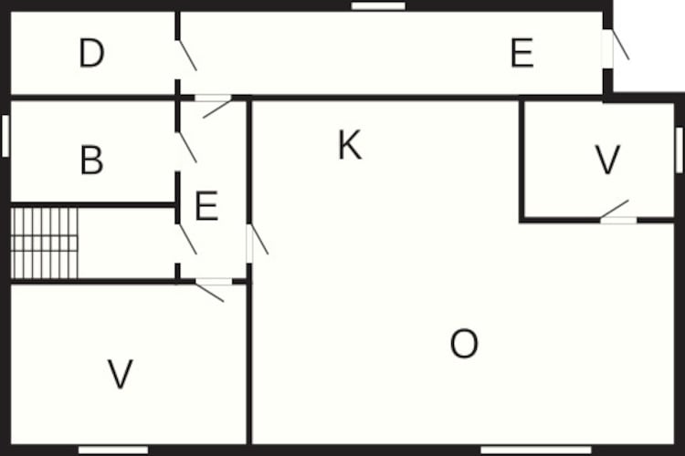 7 persoons vakantie huis in BREIVIKBOTN-Plattegrond