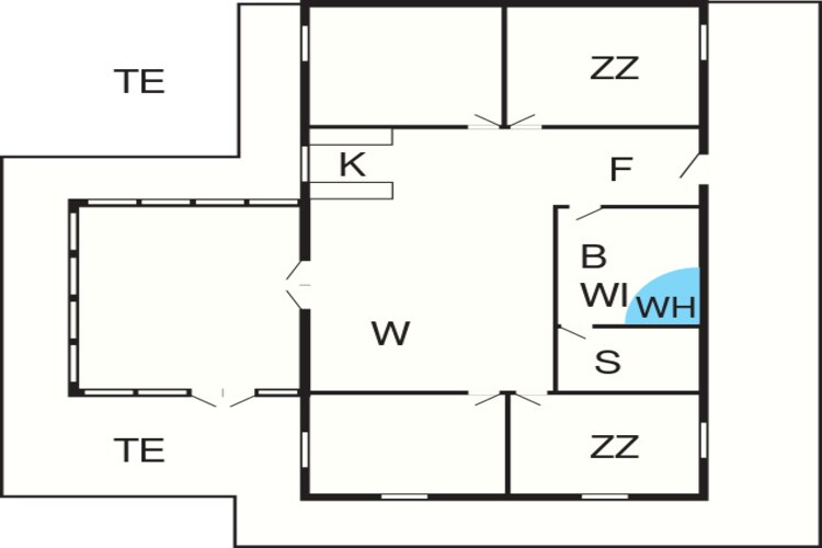 8 persoons vakantie huis in Højslev-By Traum-Plattegrond