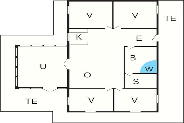 8 persoons vakantie huis in Højslev-By Traum-Plattegrond
