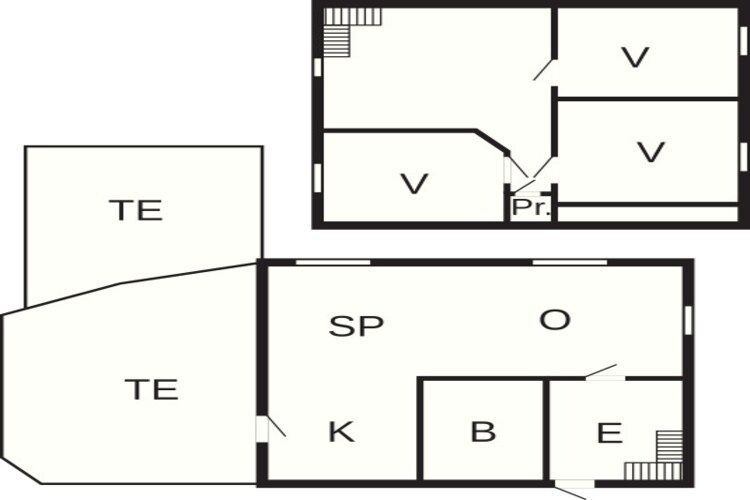 7 persoons vakantie huis in Høvåg-Plattegrond