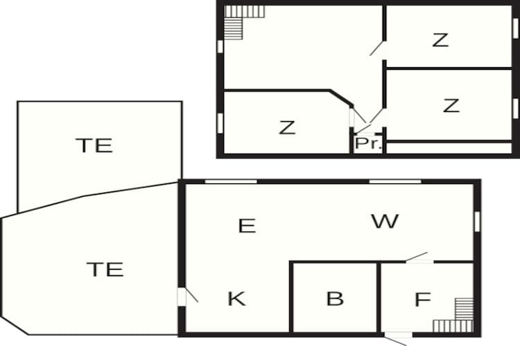 7 persoons vakantie huis in Høvåg-Plattegrond