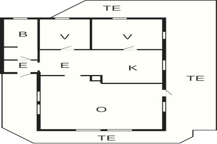 99206 RØSSLYNGTUA-Plattegrond