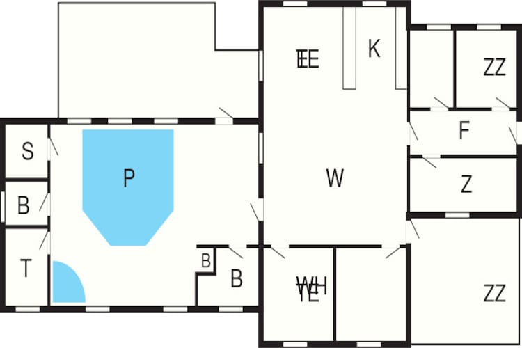 10 persoons vakantie huis in Harboøre-By Traum-Plattegrond