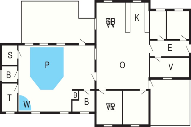 10 persoons vakantie huis in Harboøre-By Traum-Plattegrond