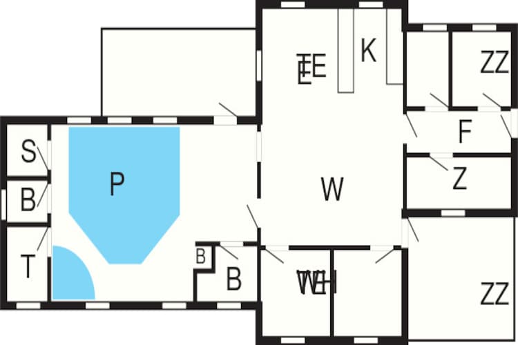 10 persoons vakantie huis in Harboøre-By Traum-Plattegrond