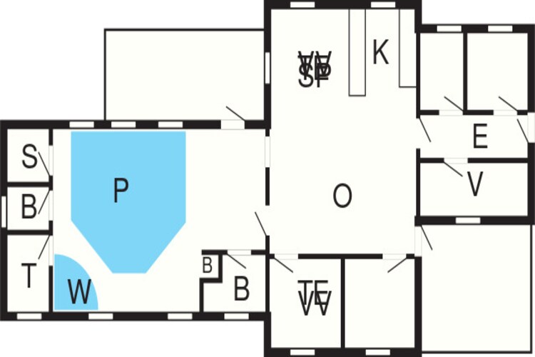 10 persoons vakantie huis in Harboøre-By Traum-Plattegrond