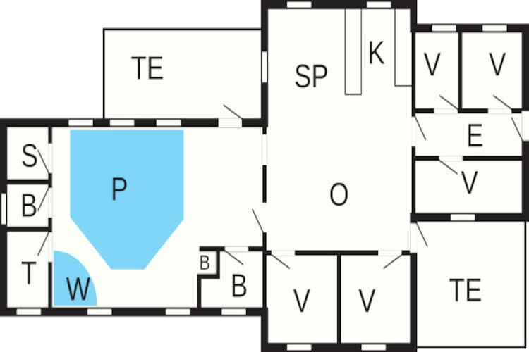 10 persoons vakantie huis in Harboøre-By Traum - Plattegrond