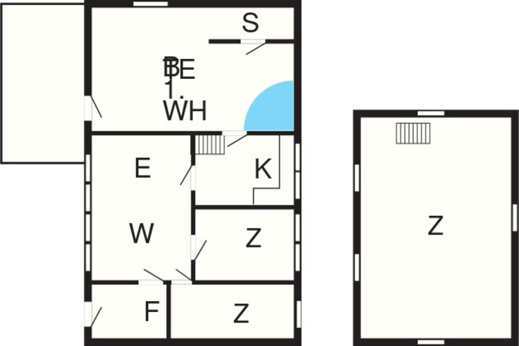 6 persoons vakantie huis in Harboøre-By Traum-Plattegrond