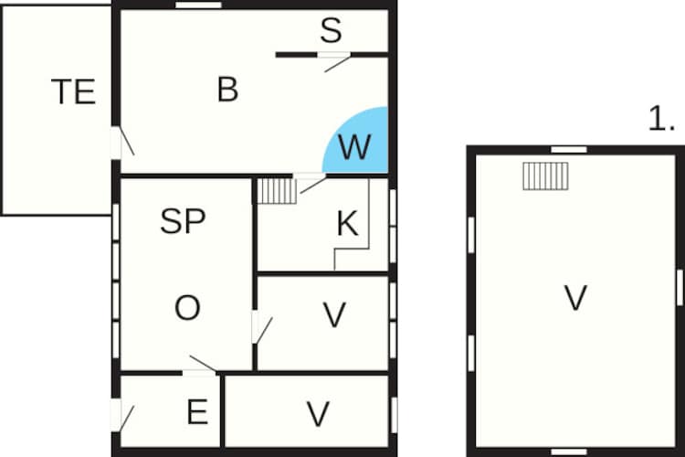 6 persoons vakantie huis in Harboøre-By Traum-Plattegrond