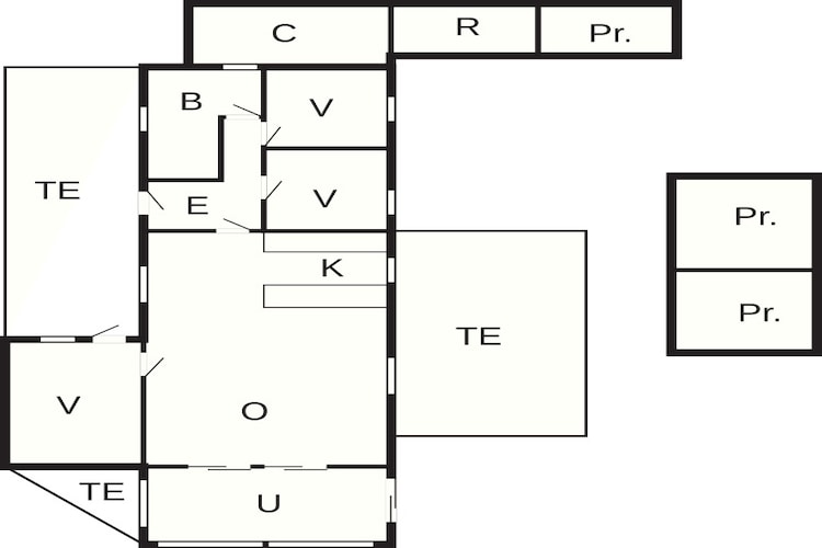 6 persoons vakantie huis in Tarm-By Traum-Plattegrond