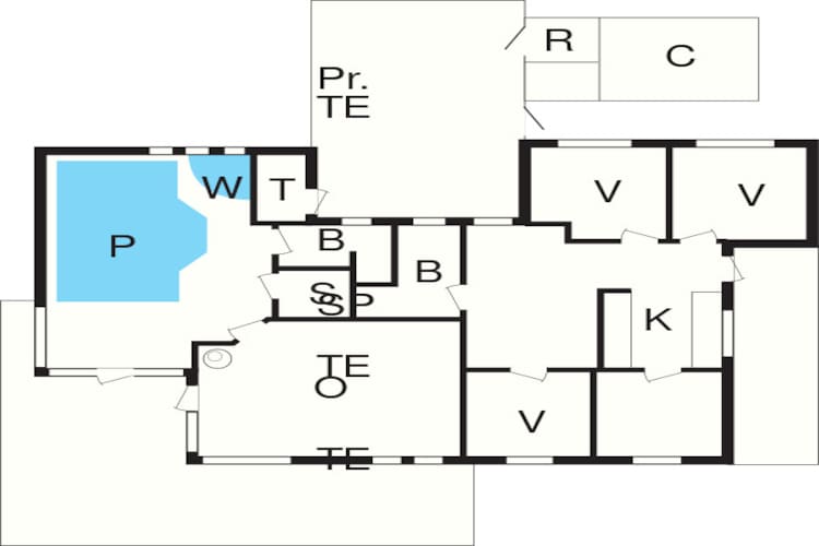 Luxe strandhuis -- By Traum Ferienwohnungen-Plattegrond