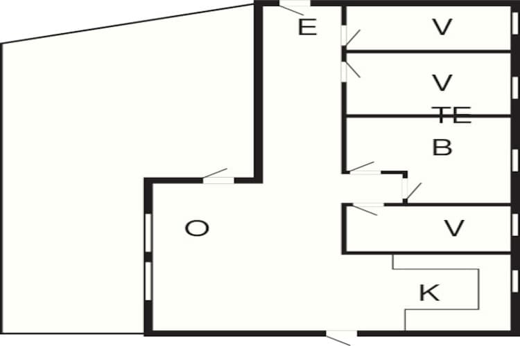 6 persoons vakantie huis in Børkop-By Traum-Plattegrond