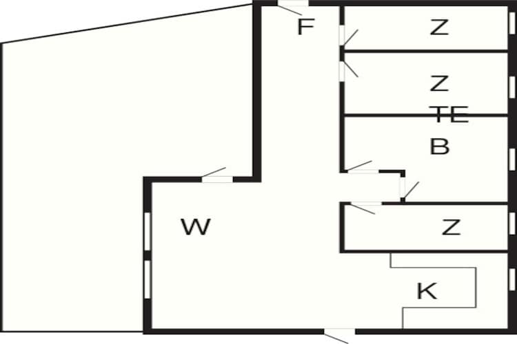 6 persoons vakantie huis in Børkop-By Traum-Plattegrond