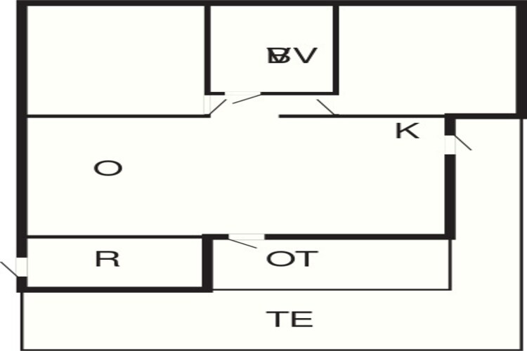 Moderne retraite nabij Vadehavet -- By Traum Ferienwohnungen-Plattegrond