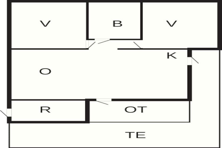 Moderne retraite nabij Vadehavet -- By Traum Ferienwohnungen-Plattegrond