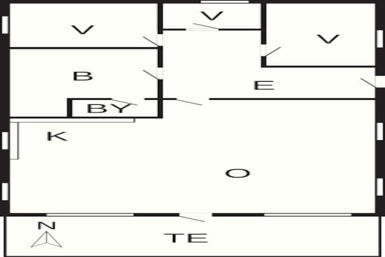 6 persoons vakantie huis in Hemmet-By Traum-Plattegrond