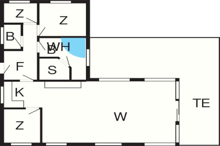 6 persoons vakantie huis in Hejls-Plattegrond