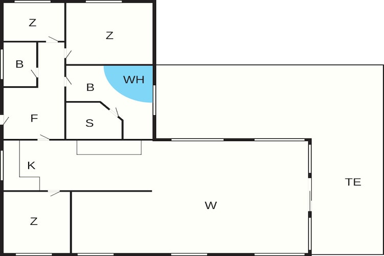 6 persoons vakantie huis in Hejls-Plattegrond
