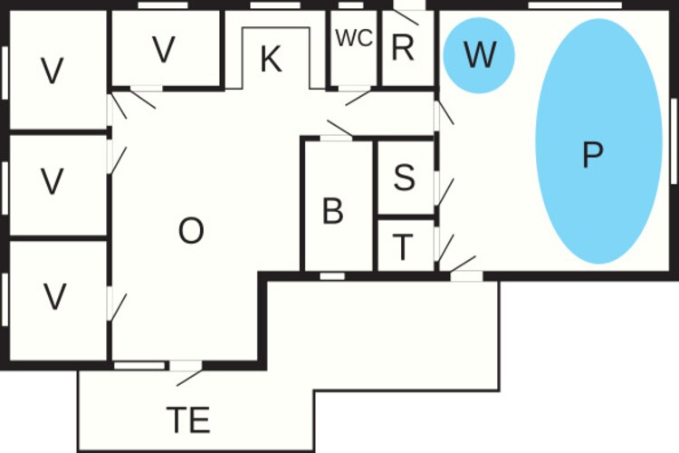 8 persoons vakantie huis in Harboøre-By Traum - Plattegrond