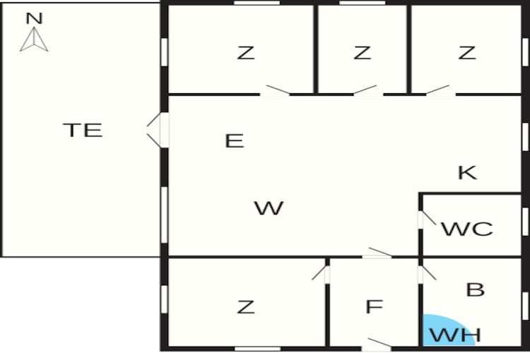 10 persoons vakantie huis in Frøstrup-By Traum-Plattegrond