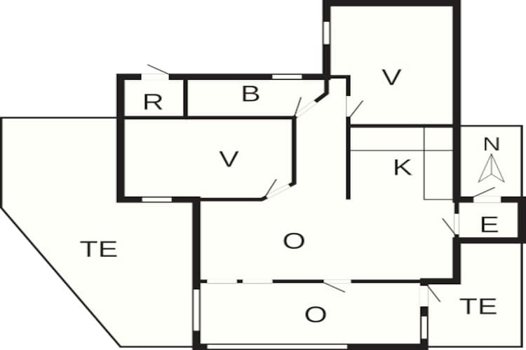 4 persoons vakantie huis in Thisted-Plattegrond