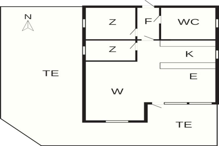 4 persoons vakantie huis in Hemmet-By Traum-Plattegrond