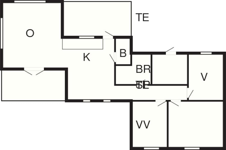 6 persoons vakantie huis in Henne-By Traum - Plattegrond