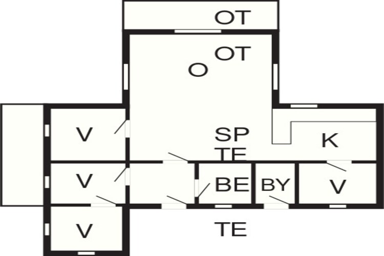 6 persoons vakantie huis in Vinderup-By Traum-Plattegrond