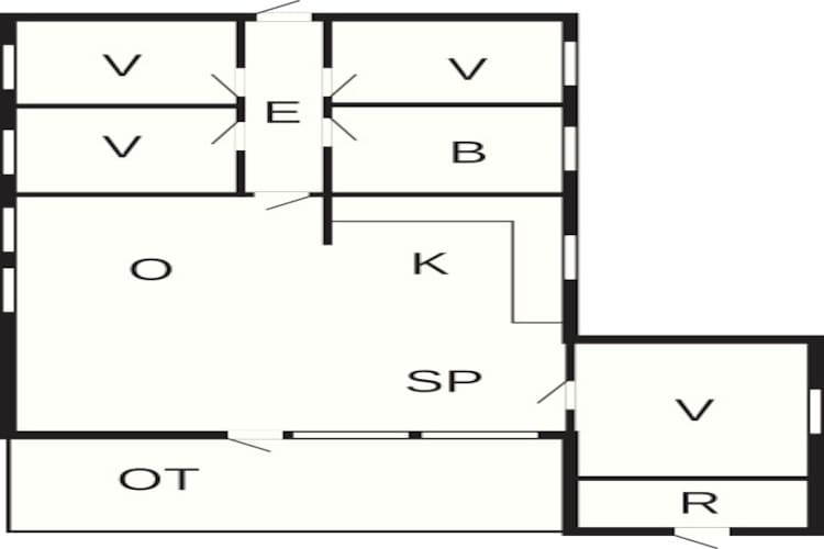 Gezellig huisje nabij Mariager -- By Traum Ferienwohnungen-Plattegrond