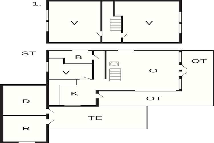 6 persoons vakantie huis in Glesborg-By Traum-Plattegrond