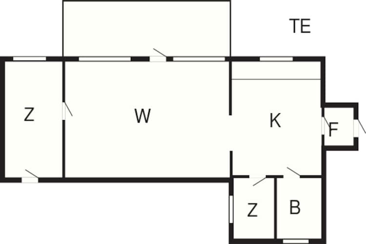 4 person holiday home in HÄSTVEDA-By Traum-Floor plan