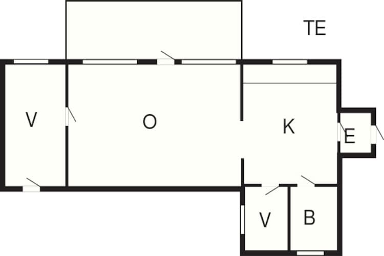 4 person holiday home in HÄSTVEDA-By Traum-Floor plan