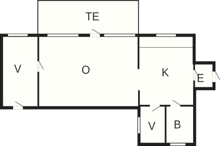 4 persoons vakantie huis in HÄSTVEDA-By Traum - Plattegrond