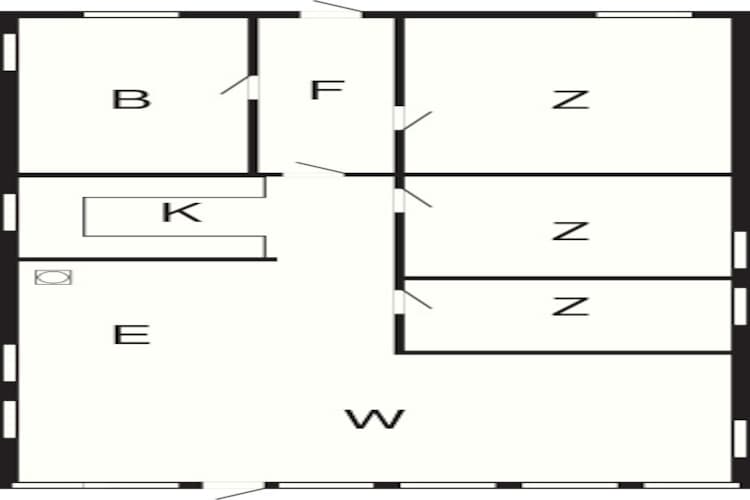 5 persoons vakantie huis in Jerup-By Traum-Plattegrond