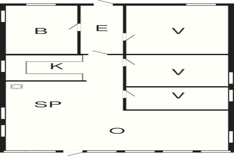 5 persoons vakantie huis in Jerup-By Traum-Plattegrond