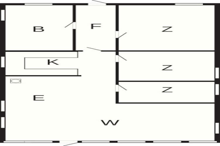 5 persoons vakantie huis in Jerup-By Traum-Plattegrond