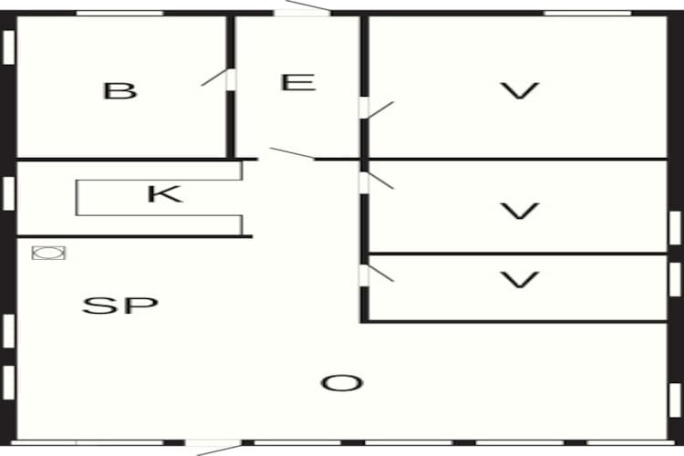 5 persoons vakantie huis in Jerup-By Traum-Plattegrond