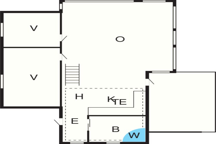5 persoons vakantie huis in Hovborg-By Traum-Plattegrond