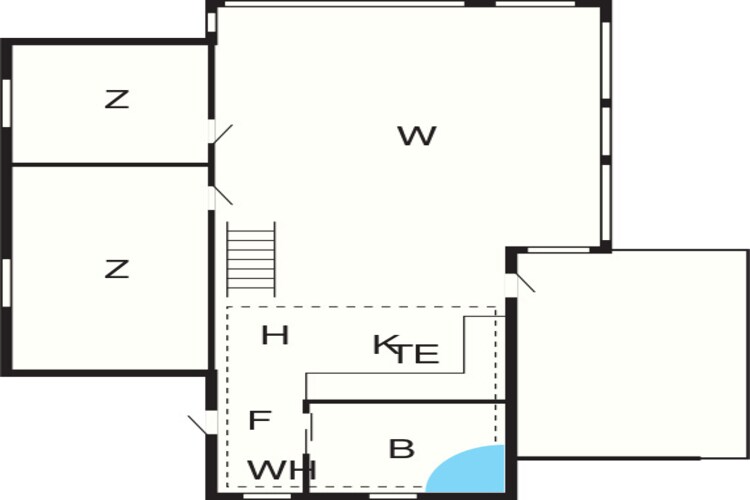 5 persoons vakantie huis in Hovborg-By Traum-Plattegrond