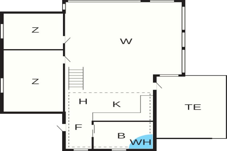 5 persoons vakantie huis in Hovborg-By Traum - Plattegrond