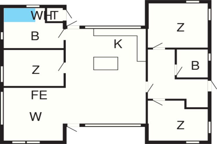 10 persoons vakantie huis in Løgstør-By Traum-Plattegrond