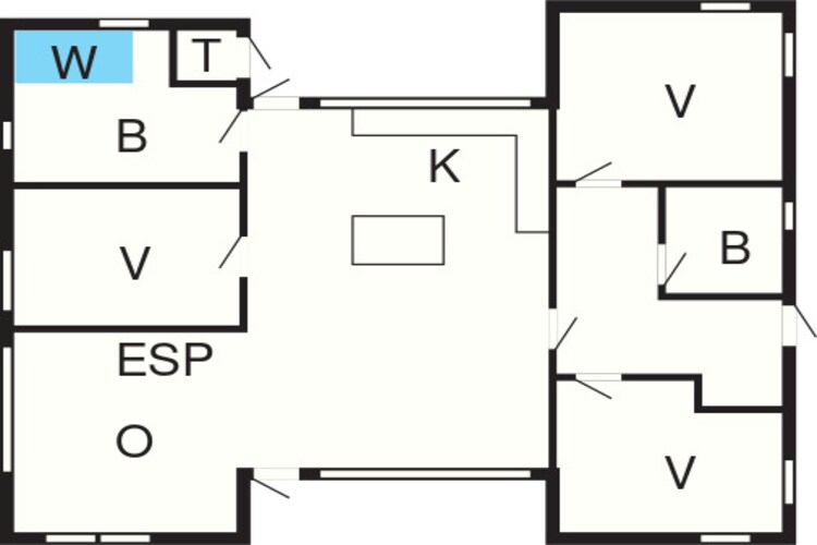 10 persoons vakantie huis in Løgstør-By Traum-Plattegrond