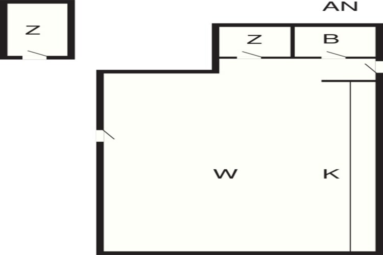 4 persoons vakantie huis in Hurup Thy-By Traum-Plattegrond