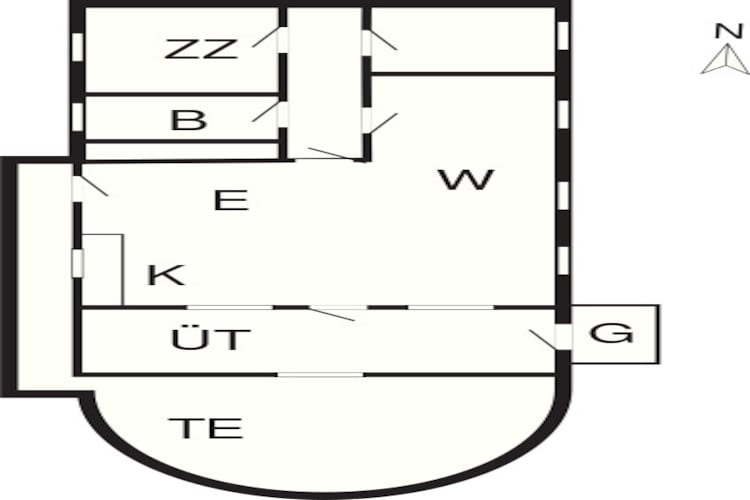 4 persoons vakantie huis in Ulfborg-By Traum-Plattegrond