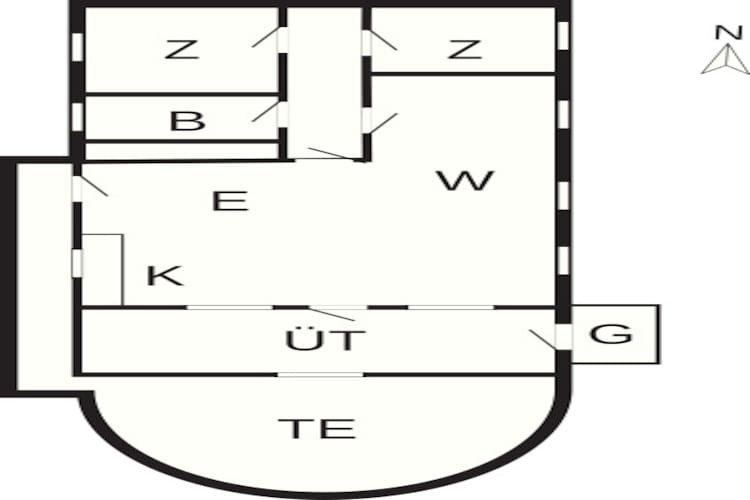 4 persoons vakantie huis in Ulfborg-By Traum-Plattegrond