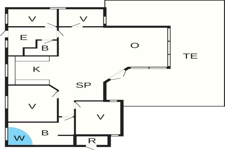 Luxe Spa-Retreat in Lokken -- By Traum Ferienwohnungen-Plattegrond