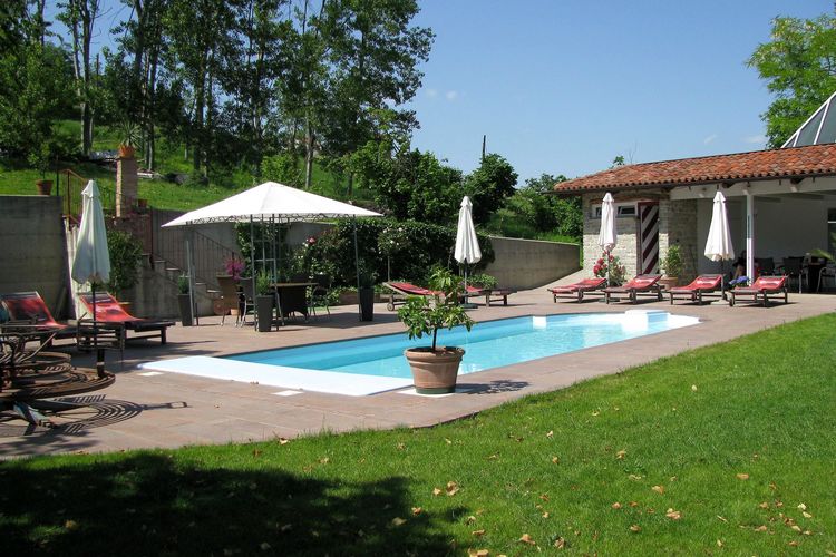 Vakantiehuizen Italie | Piemonte | Vakantiehuis te huur in Bastia-Mondovi met zwembad  met wifi 2 personen