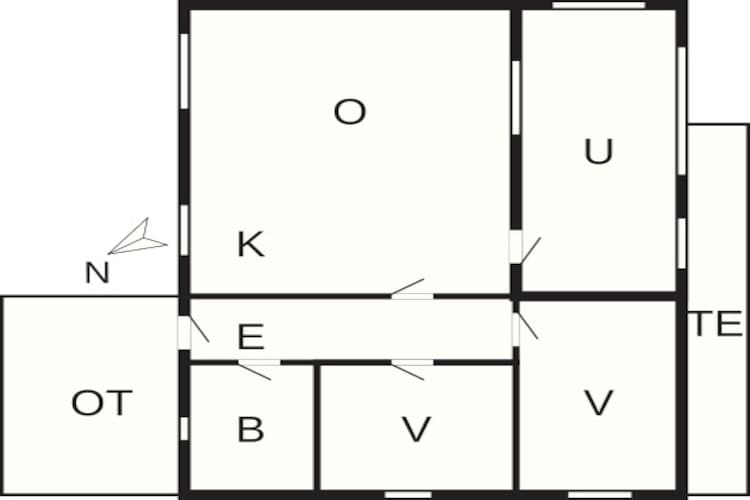 5 persoons vakantie huis in Juelsminde-By Traum-Plattegrond