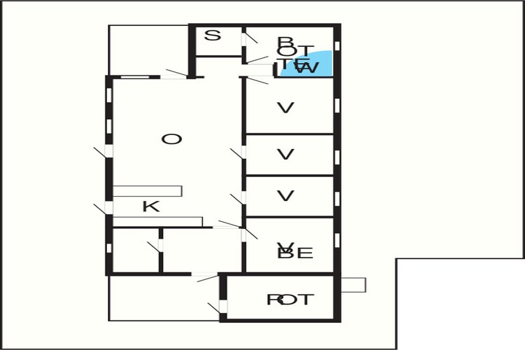8 persoons vakantie huis in Saltum-By Traum-Plattegrond
