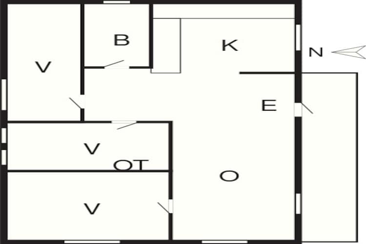 4 persoons vakantie huis in ÅRJÄNG-Plattegrond